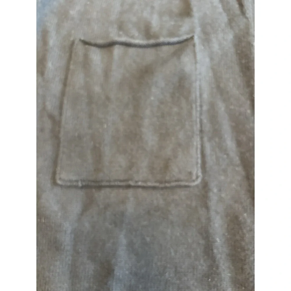 Blue‎ Sky plus-size1x Black long knit cardigan Merino Bamboo Fair trade Pockets - Picture 4 of 8